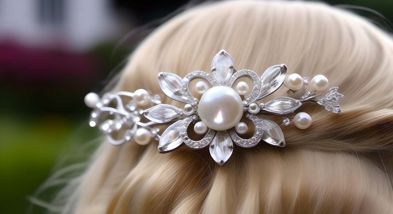 Hochzeit Haarspange